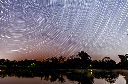 Star trails