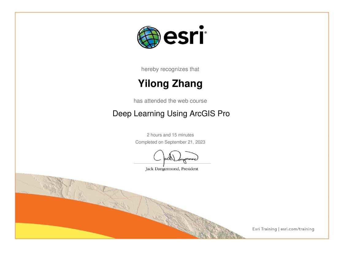Certificate Of Completion ArcGIS Pro Essential Training Certificate Of Completion