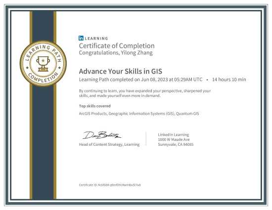 Advance Your Skills in GIS Path Completion
