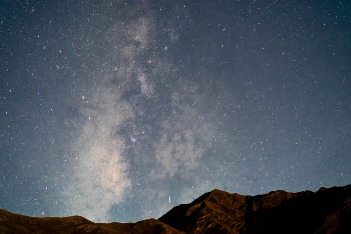 stars nightscape in Tibet